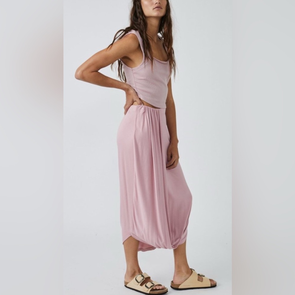 NWT FP Beach Daphne 2pc Set Rose Medium